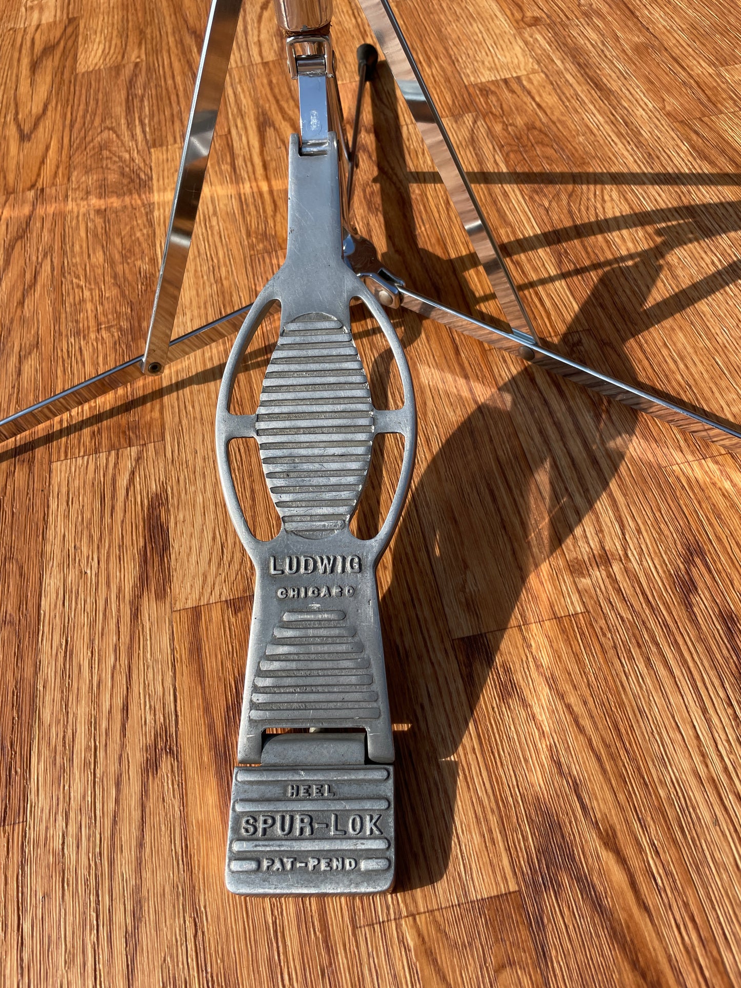 1960s Ludwig No. 1123 Flat Base Hi-Hat Stand Ringo Starr The Beatles