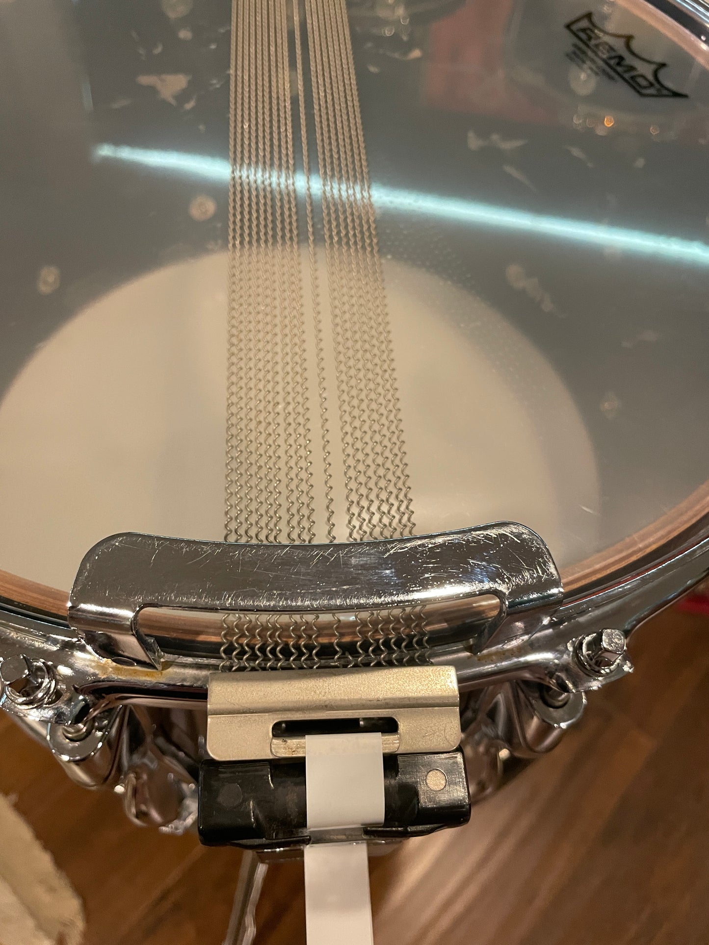 1980s Yamaha SD-980RP Recording Custom 8x14 Snare Drum Piano Black MIJ