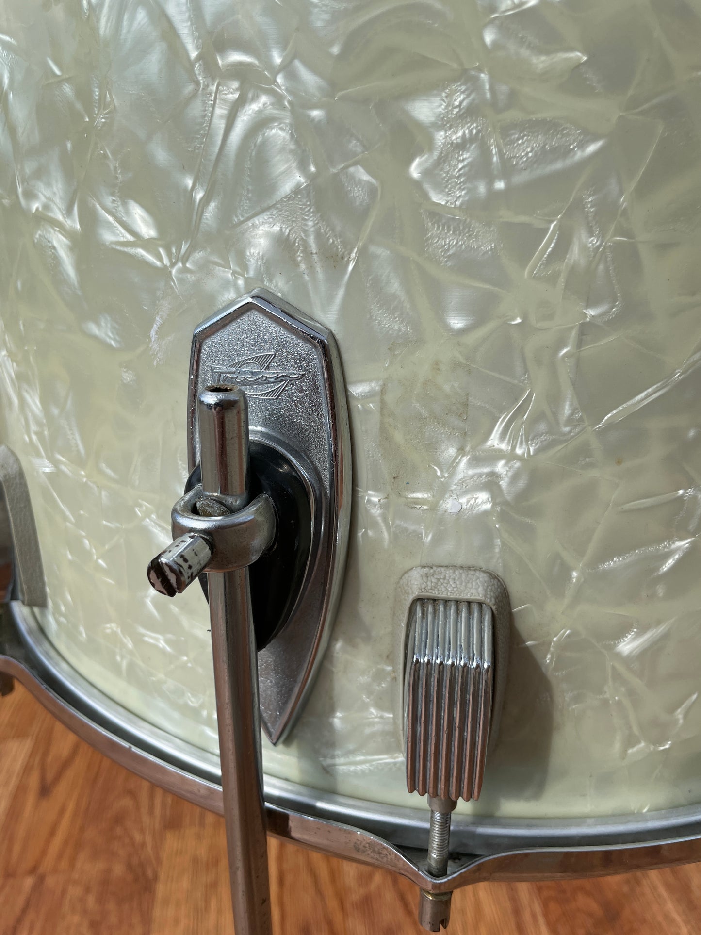Trixon 16x16 Floor Tom Drum White Marine Pearl