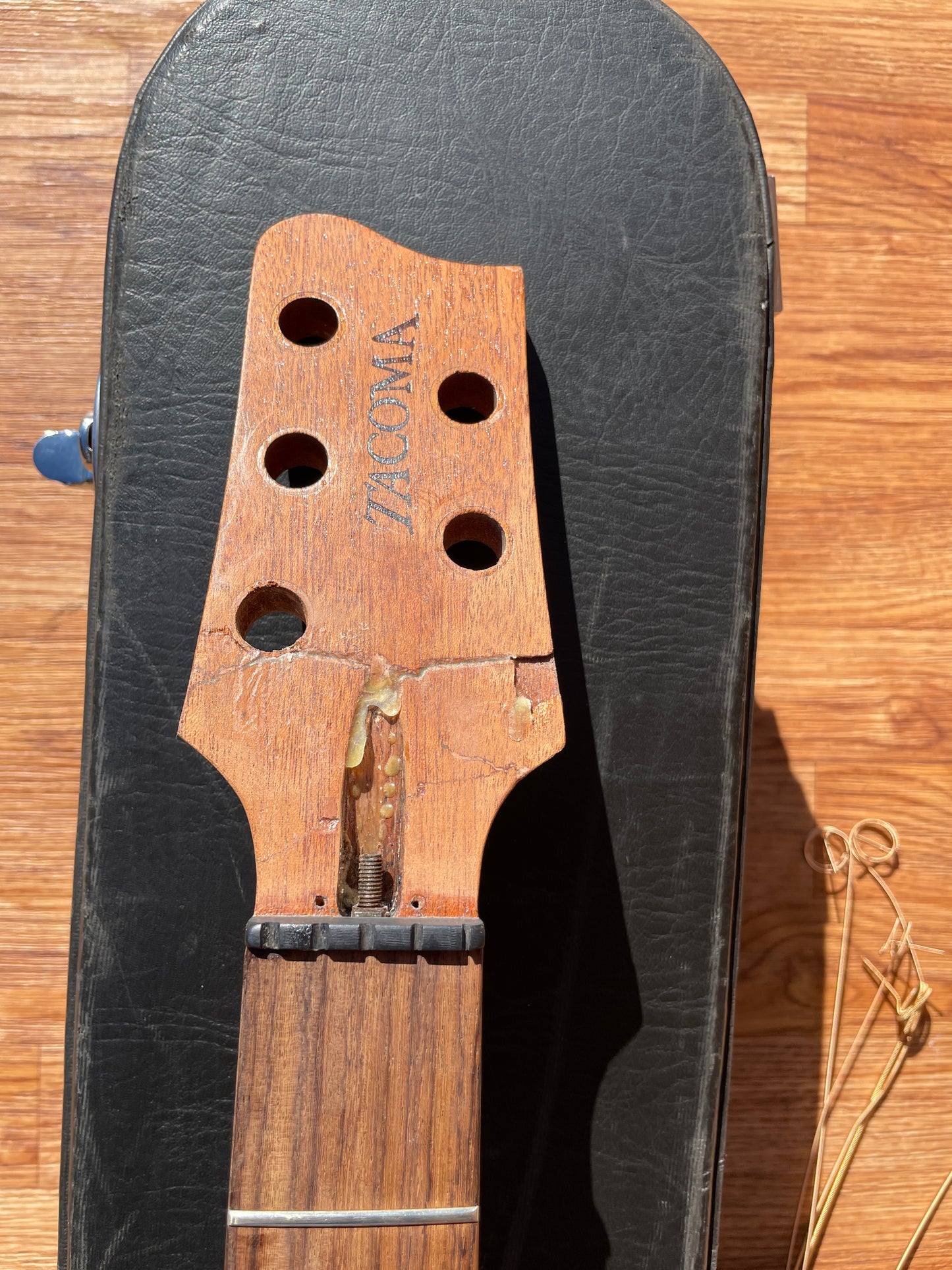 Tacoma Thunderchief 5-String Acoustic Bass Natural CB105C