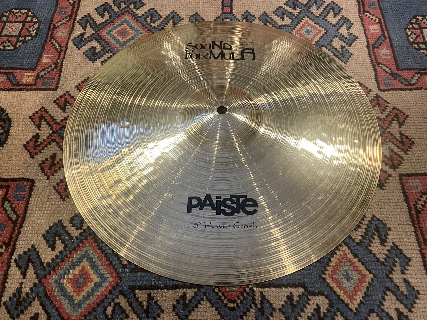 16" Paiste Sound Formula Power Crash Cymbal 1192g