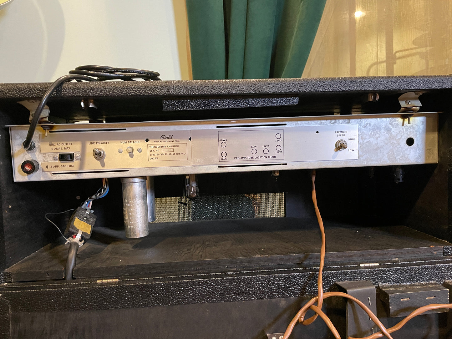 Vintage Guild Thunderbird 2x12 Tube Combo Amplifier w/ Tremolo & Reverb