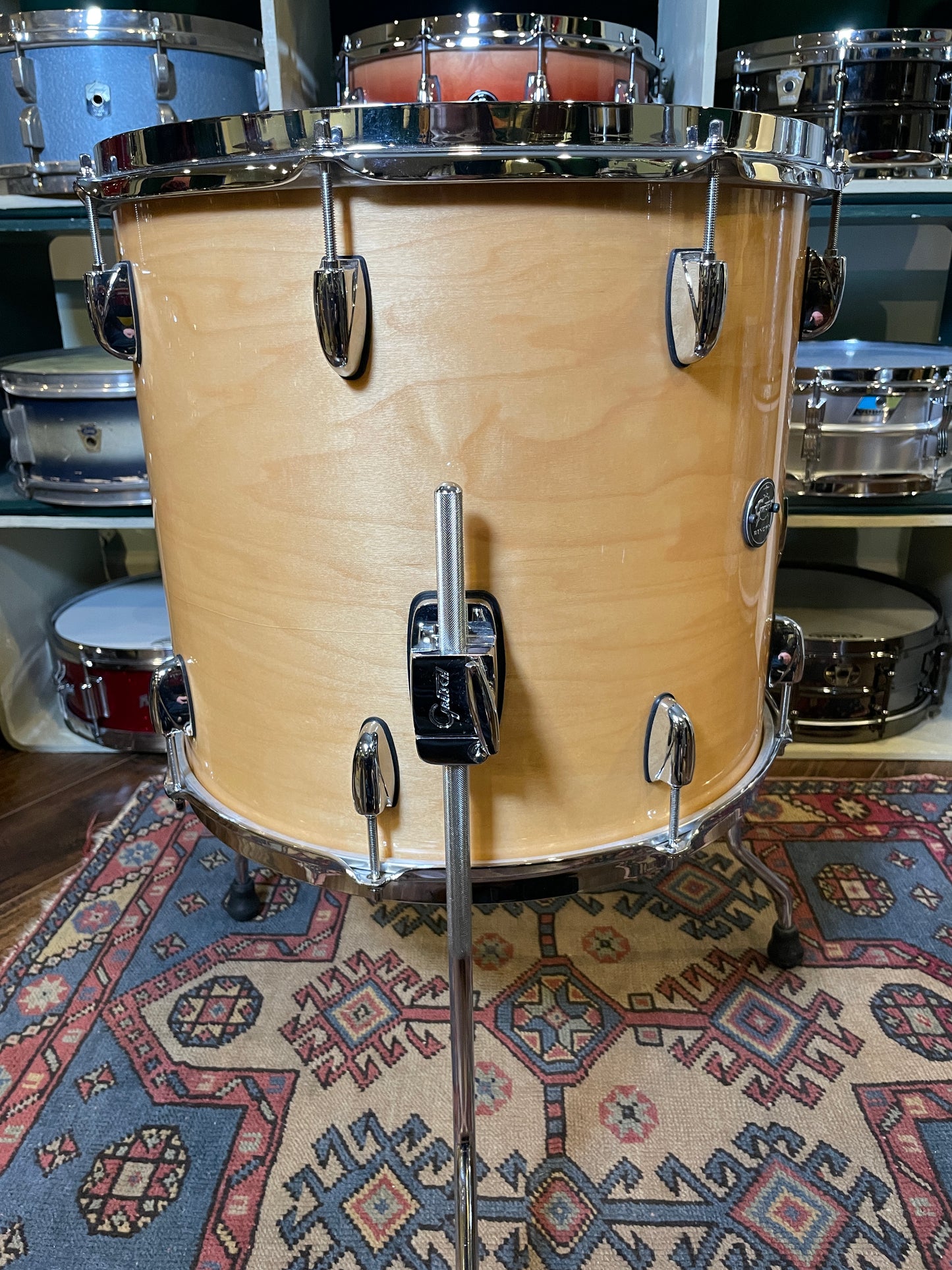 Gretsch Renown 14x16 Floor Tom Drum Single Gloss Natural
