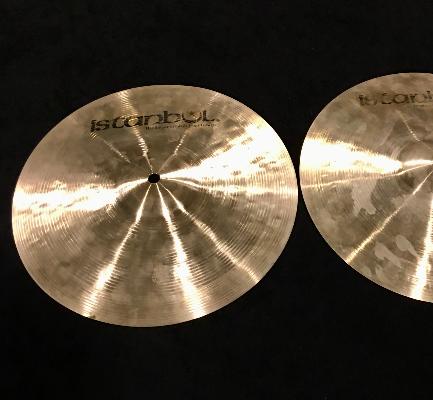13" Istanbul Pre Split Hi-Hat Cymbals 820g/944g