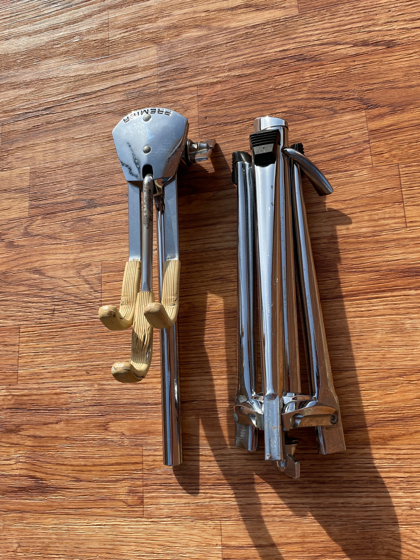 Vintage Premier Lokfast Flush Base Snare Drum Stand Flat Base