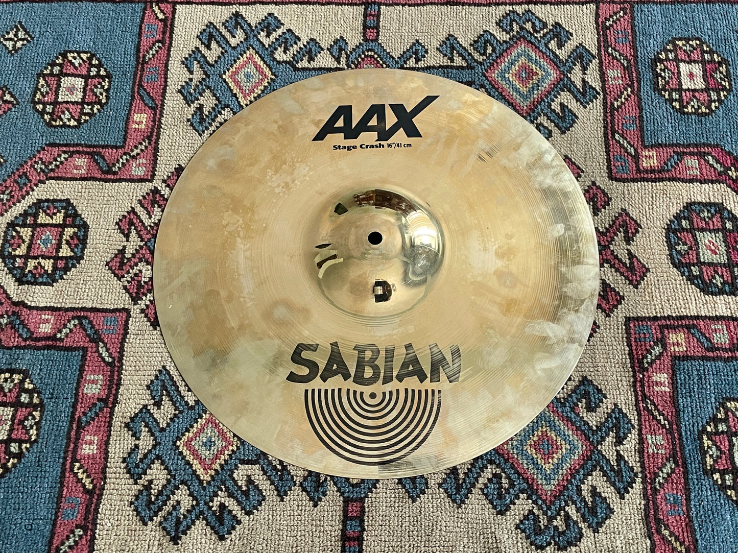 16" Sabian AAX Stage Crash Cymbal 1066g 21608XB