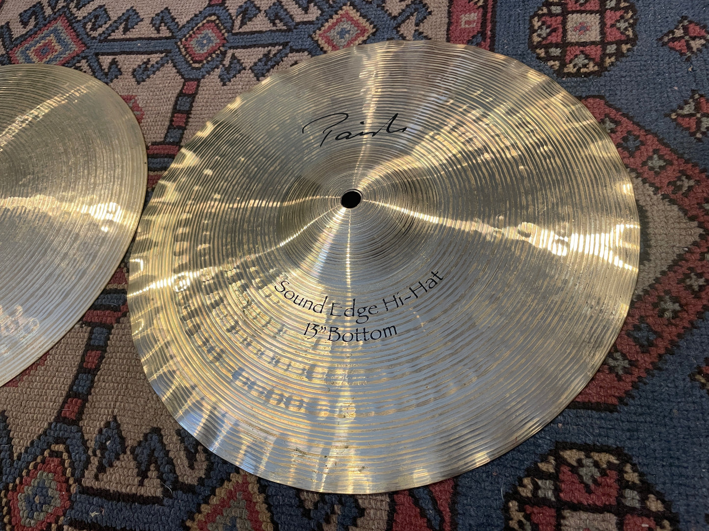 13" Paiste Sound Edge Hi-Hat Cymbal Pair 842g/952g