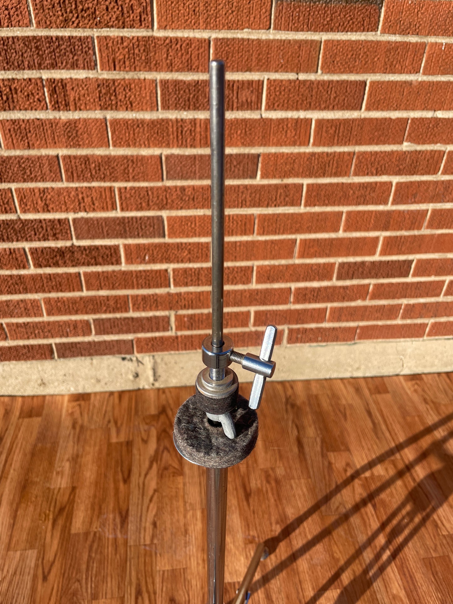 1970s Ludwig No. 1130 Atlas Tubular Spur-Lok Hi-Hat Stand w/ Swivel Feet
