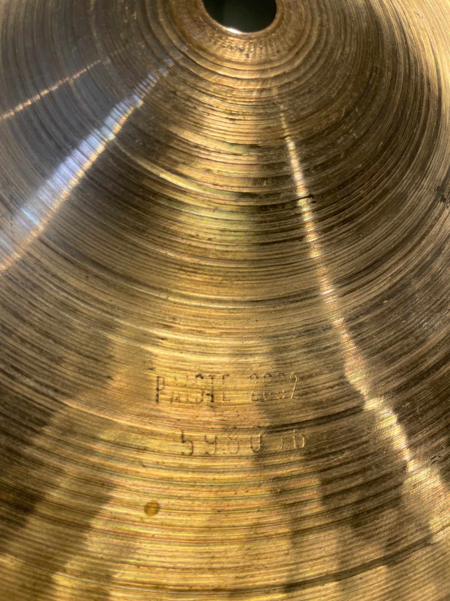 14" Paiste 1985 2002 Medium Hi-Hat Cymbal Pair 812g/982g