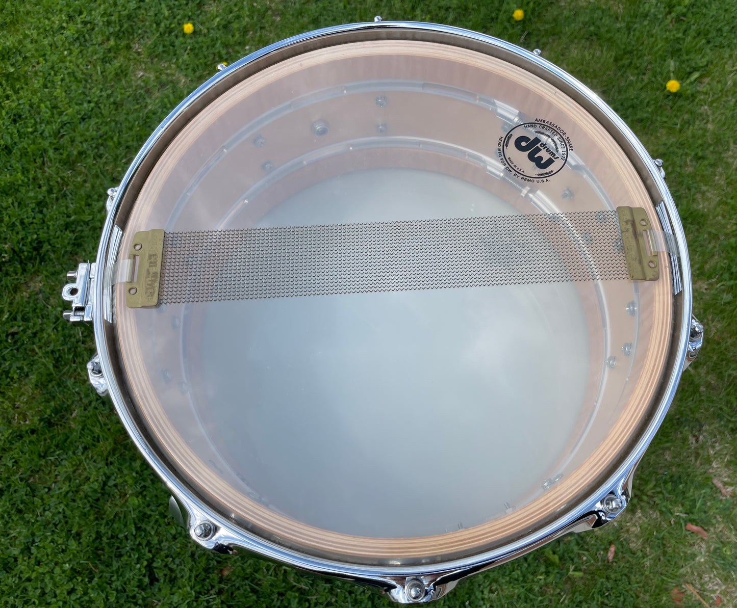 DW Collector's Series Acoustic EQ 6x14 Snare Drum Natural Drum Workshop