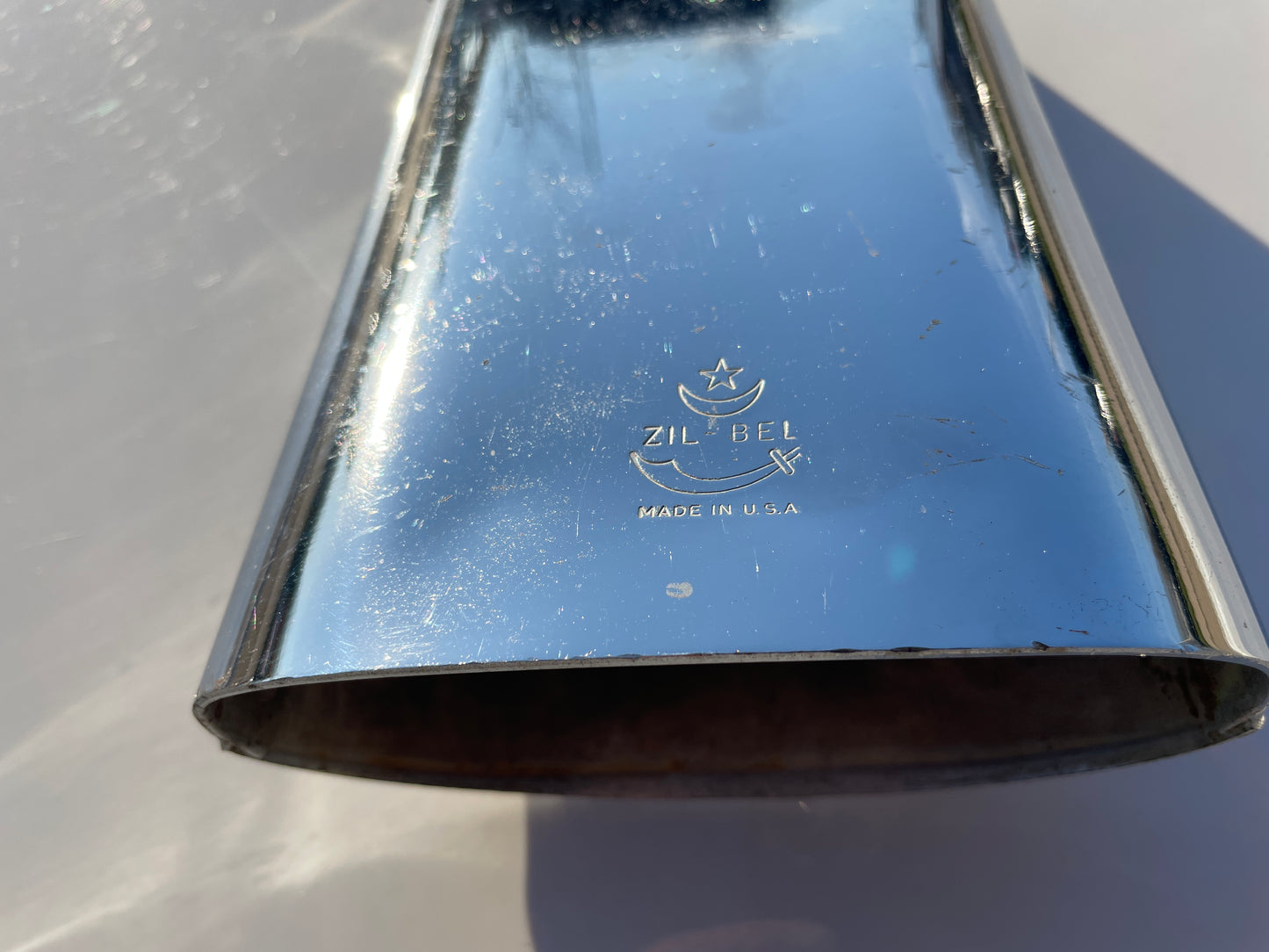 Vintage Zildjian 6.5" Zil-Bel Steel Cow Bell