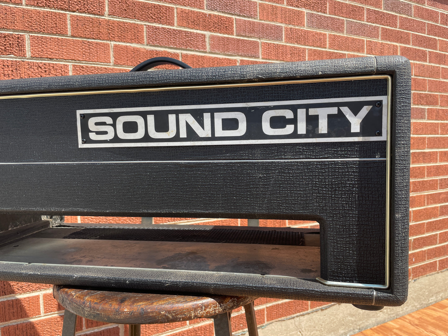 1970s Sound City Amplifier Head Shell Amp Case