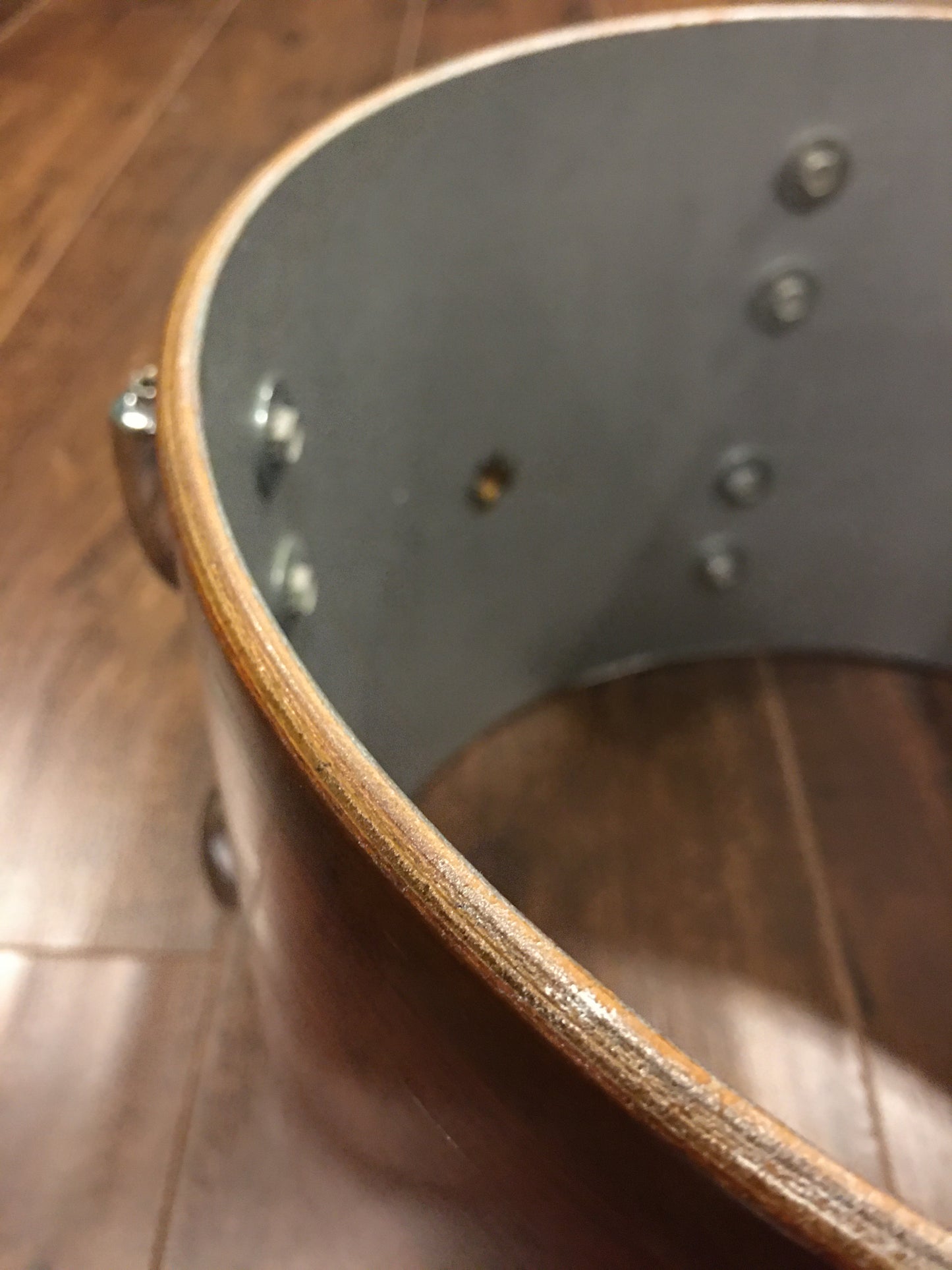 1970s Gretsch 8x12 Stop Sign Badge Tom Drum Rosewood Bop / Progressive Jazz