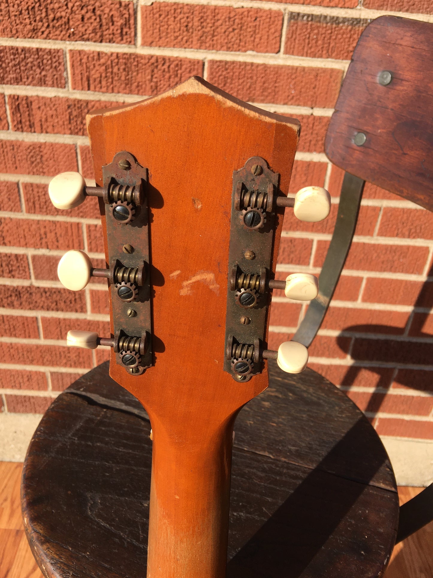 1960s Harmony H162 Tortoise Double Bound Acoustic Guitar w/CBC