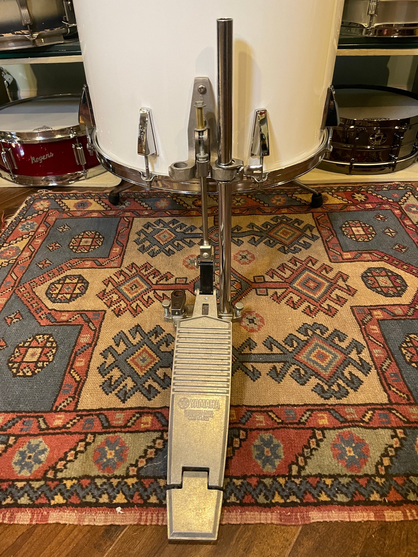 Rare 1980s Yamaha FT916-B Timpani Floor Tom 16X16 White
