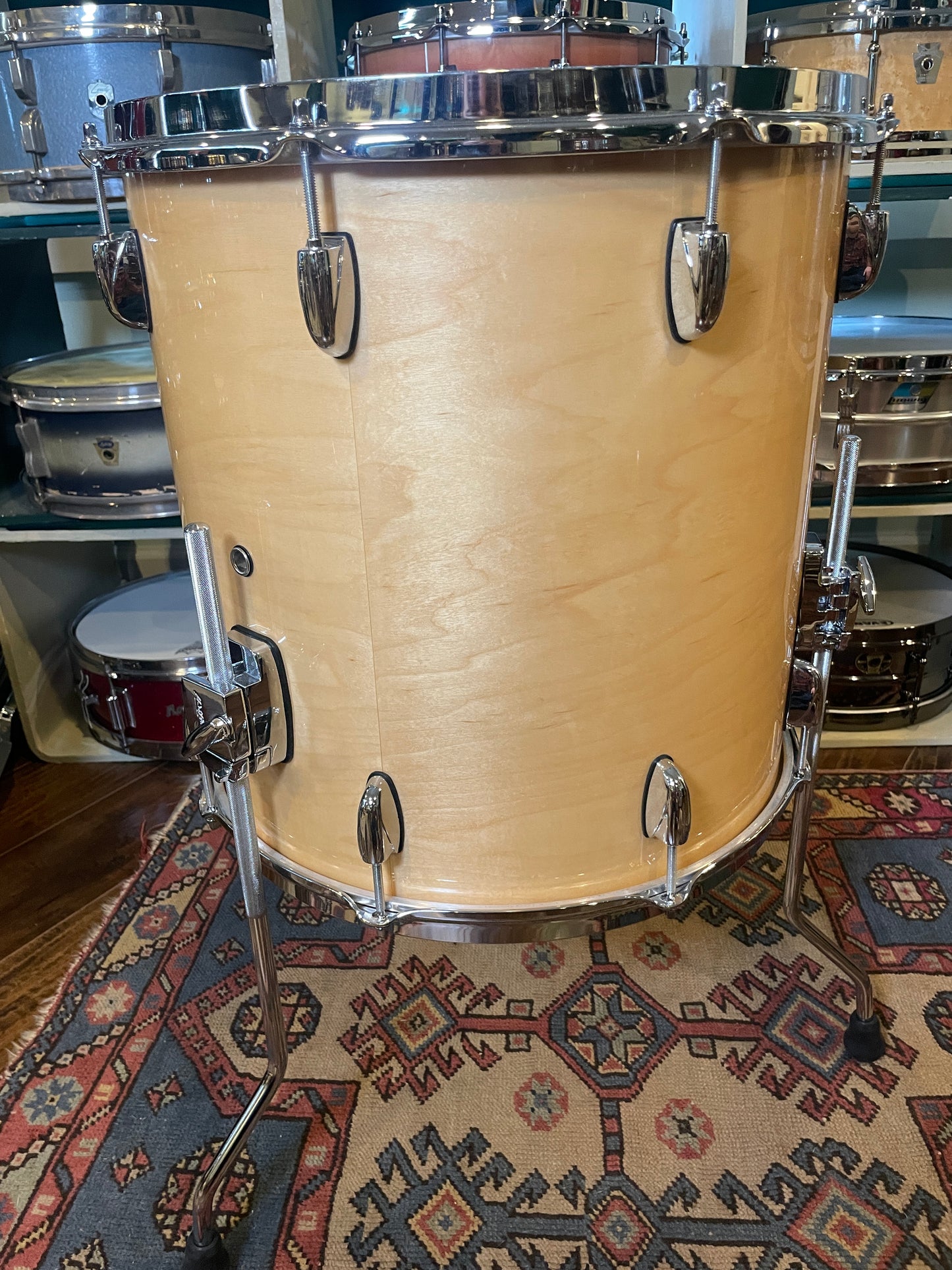 Gretsch Renown 16x16 Floor Tom Drum Single Gloss Natural