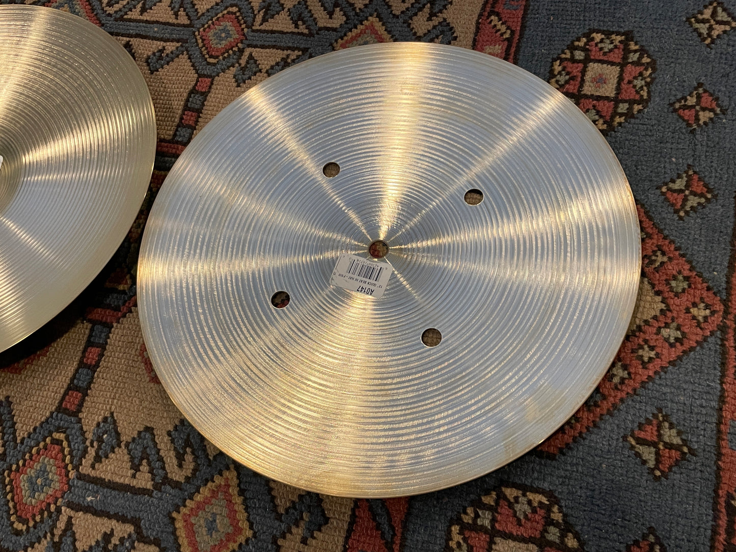 13" Zildjian A Quick Beat Hi-Hat Cymbal Pair A0147 810g/1028g