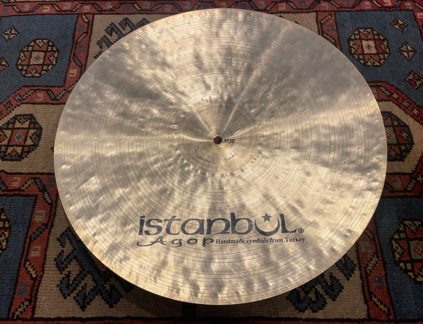 20" Istanbul Agop Traditional Dark Ride Cymbal 1930g *Video Demo*