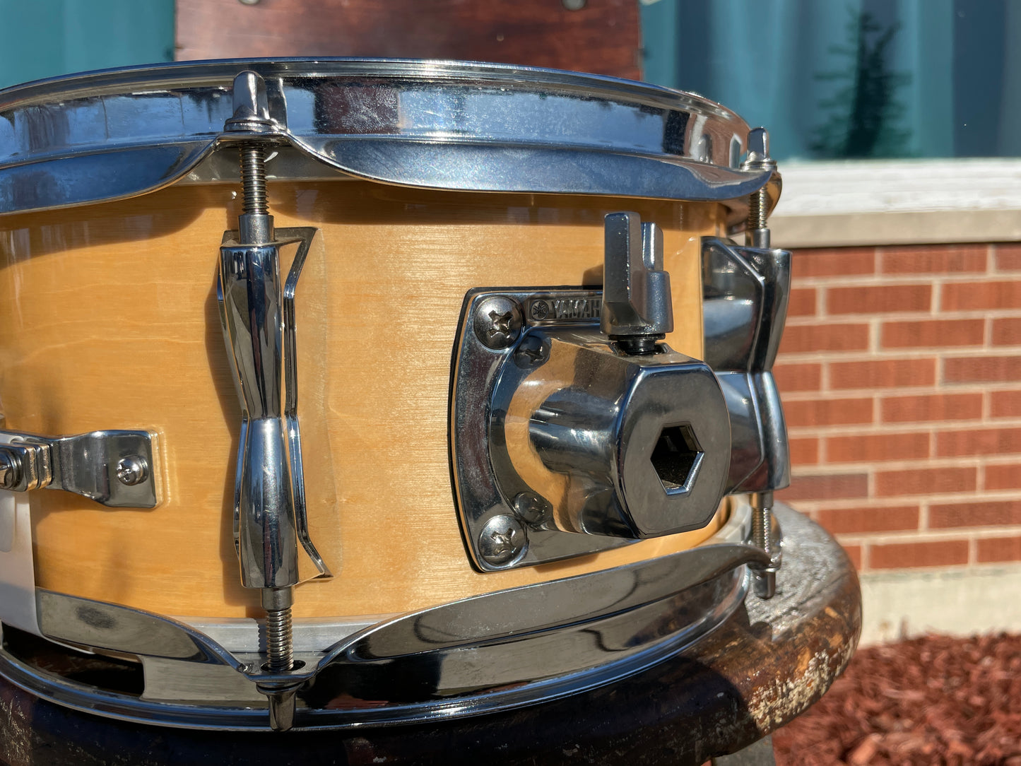 Yamaha Stage Custom 5x10 6-Ply Birch Snare Drum Natural BSD-1050