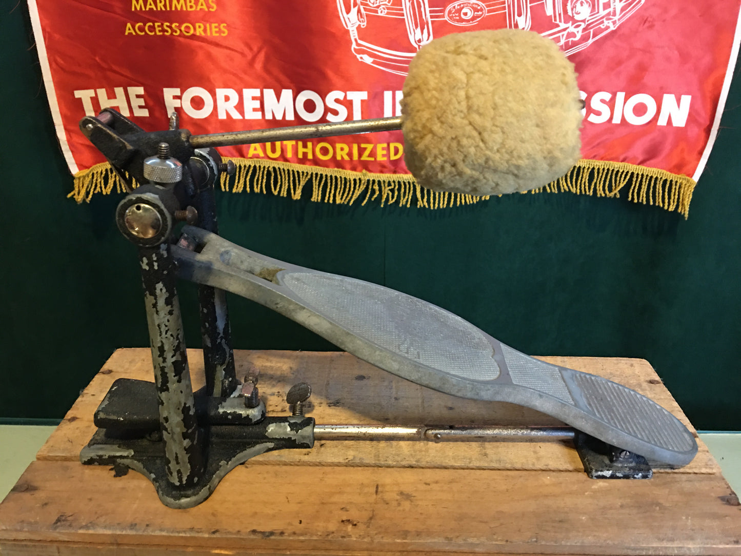 1928-1949 Slingerland Model #724 Speed Pedal Bass Drum Pedal Radio King