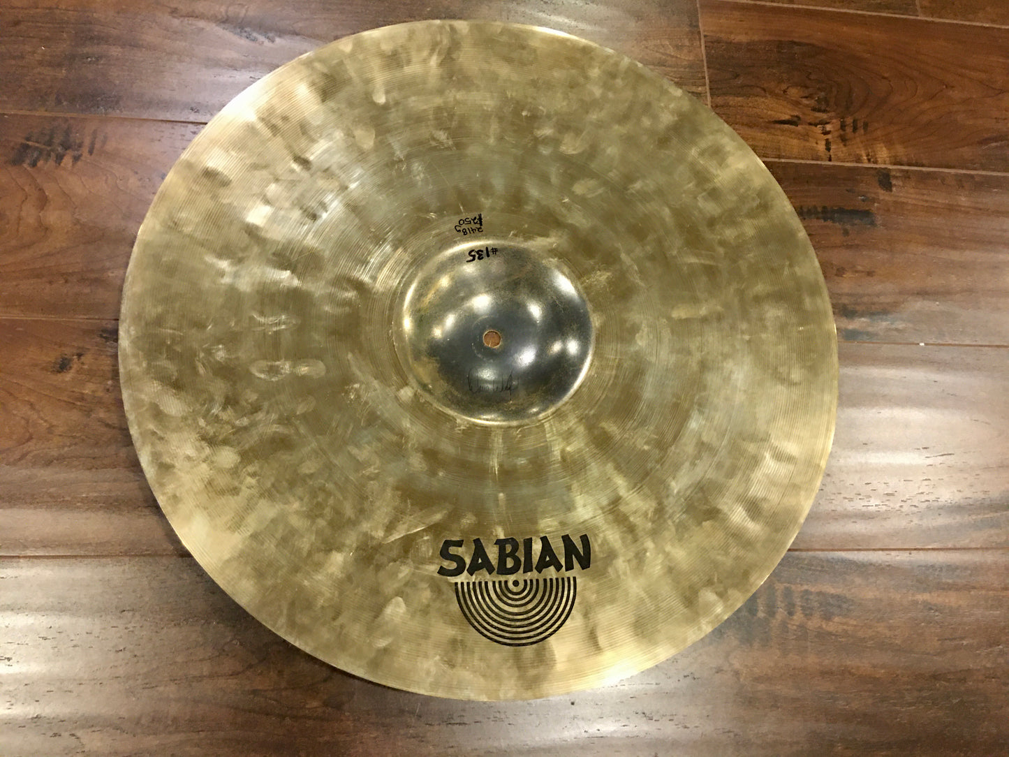 20" Sabian HHX Evolution Brilliant Ride Cymbal Dave Weckl Signature 2418g
