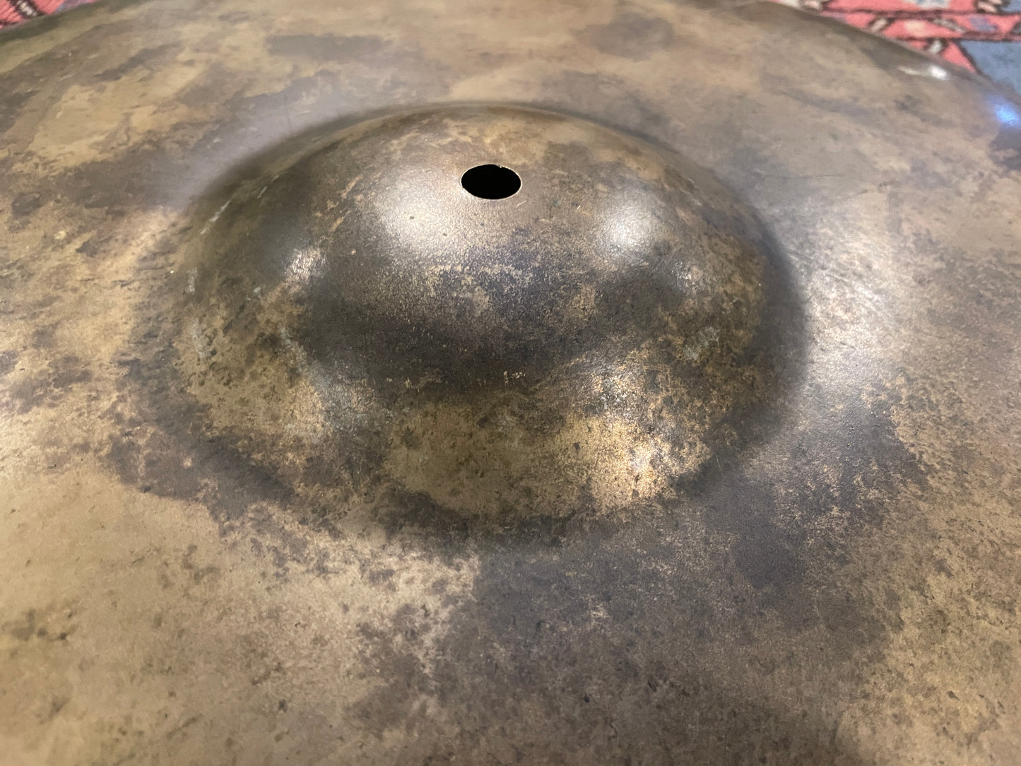 20" Vintage Zildjian A Earth Ride Cymbal 3576g 1970s-1980s Hollow Logo