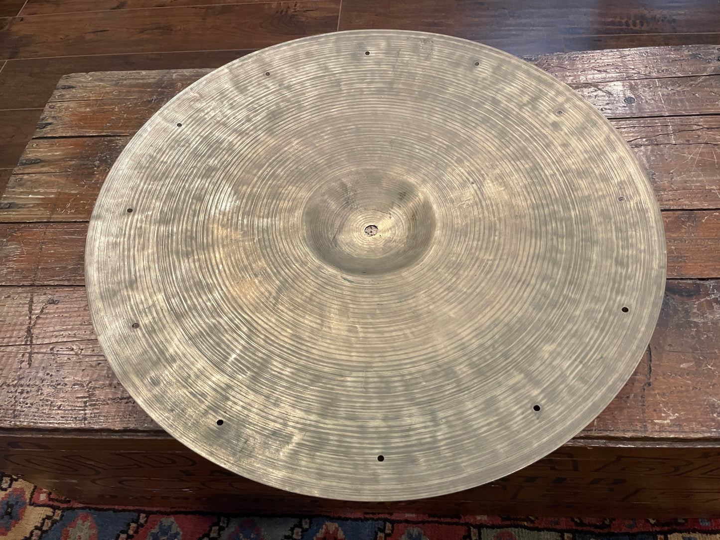 19" K Zildjian OS IIIb Istanbul Vintage Old Stamp Ride Cymbal 1706g #500 *Video Demo*