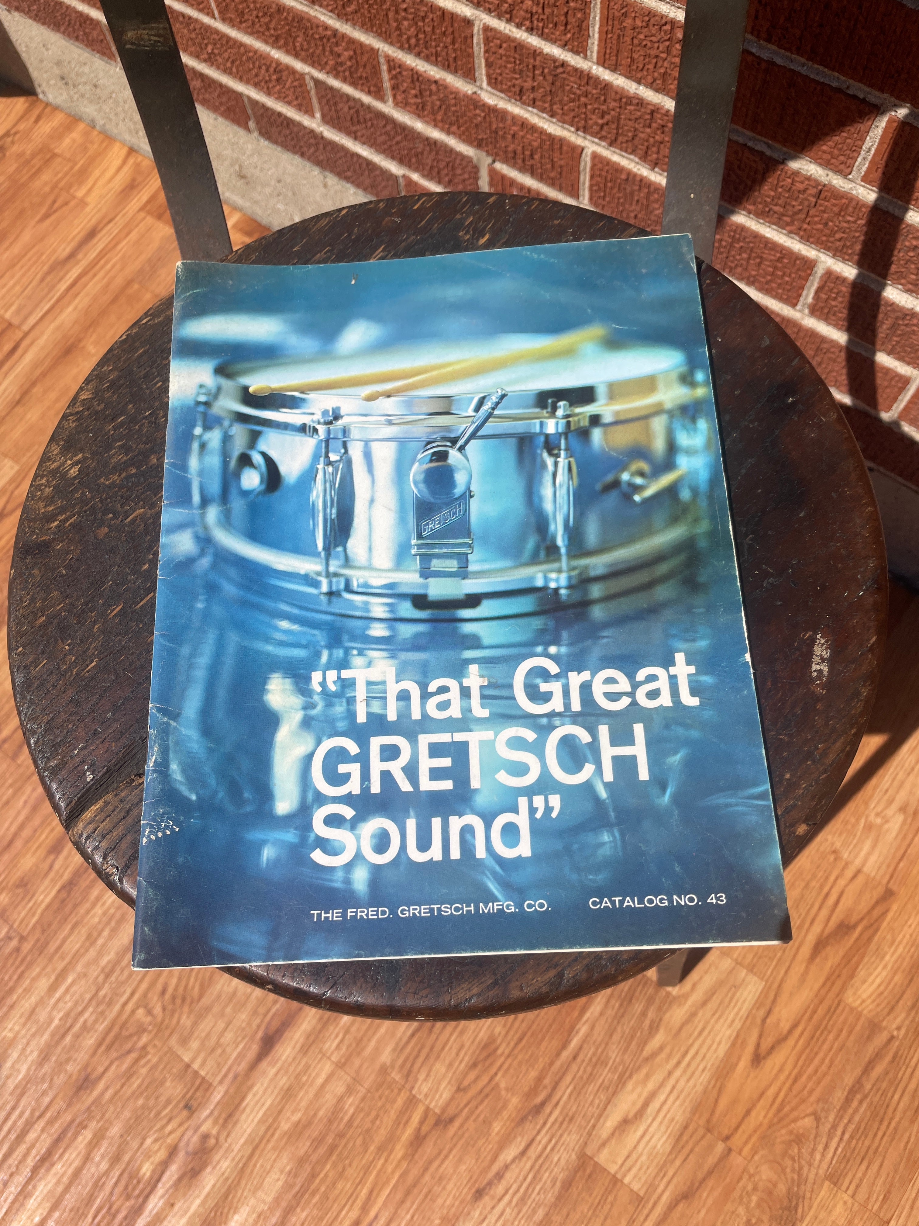 1966 Vintage Gretsch Drum Catalog No. 43 Drugan's Drums & Guitars