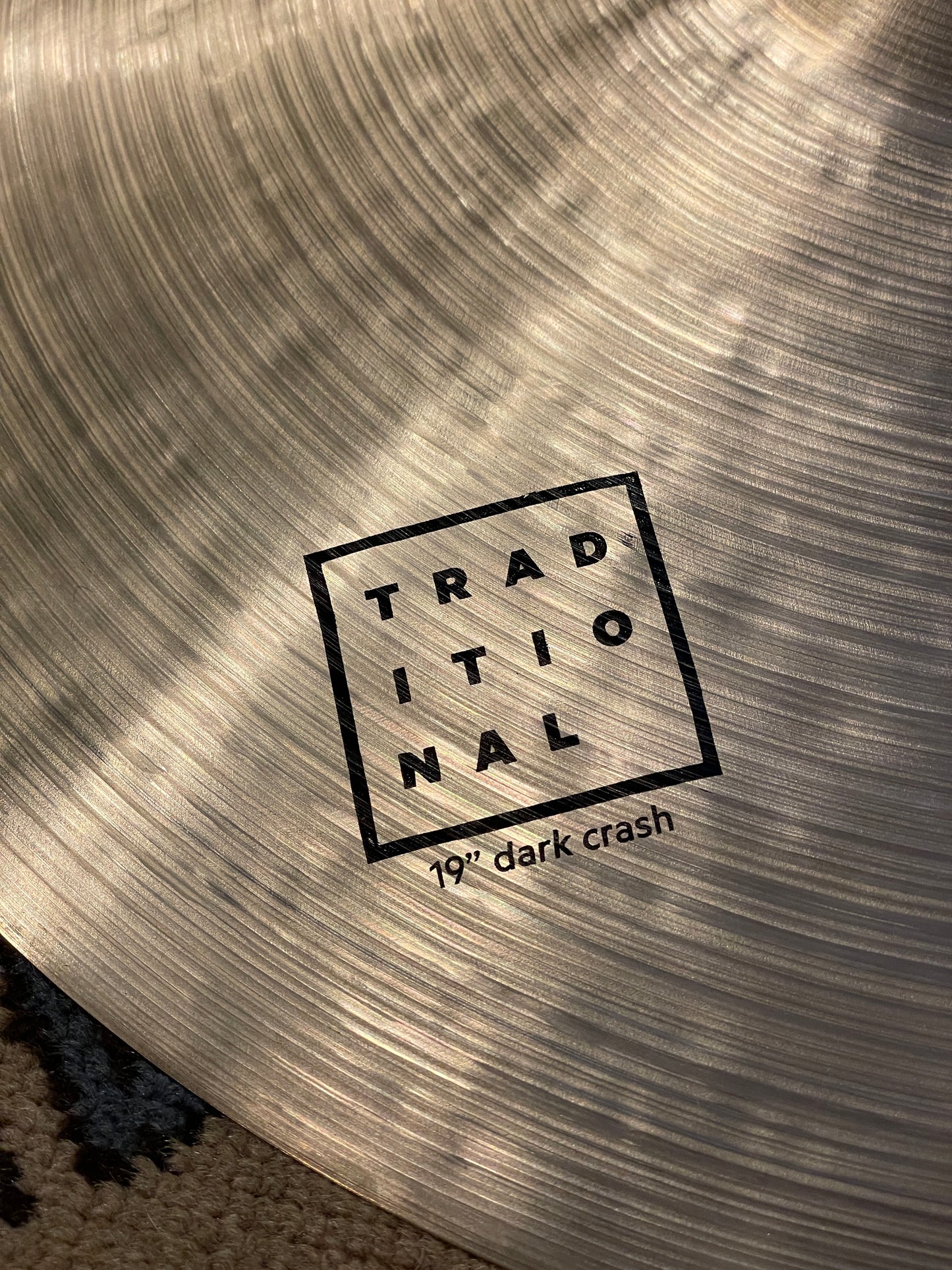19" Istanbul Agop Traditional Dark Crash Cymbal 1650g *Video Demo*
