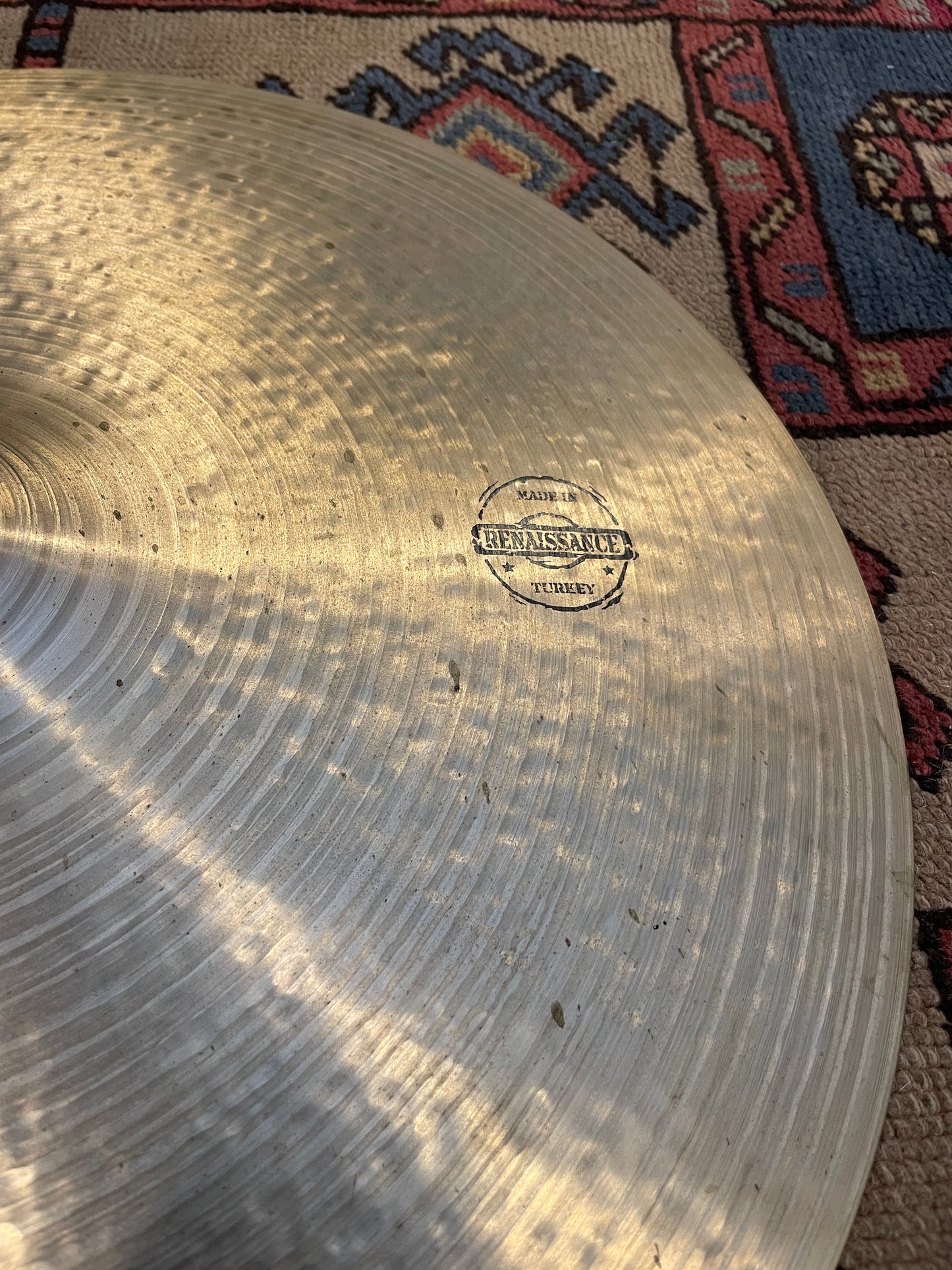 18" Murat Diril Renaissance Crash Cymbal Made In Turkey Hand Hammered 1756g *Video Demo*