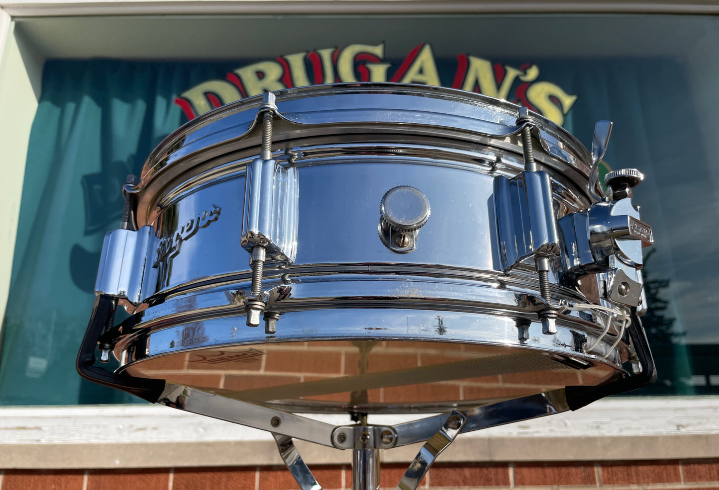 1960s Rogers 5x14 Powertone Snare Drum Cleveland Era COB