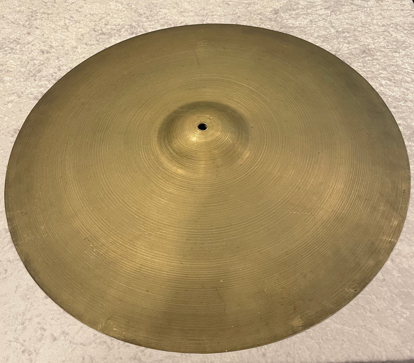 24" Zildjian A 1960s Flange Ride Cymbal 3048g #789 *Video Demo*