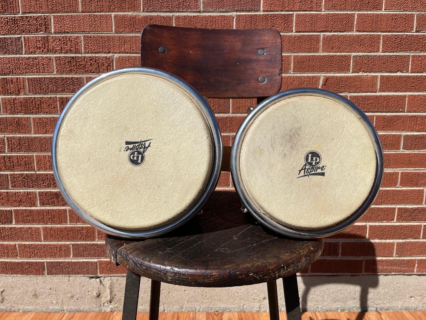 LP Aspire Bongos Natural Latin Percussion