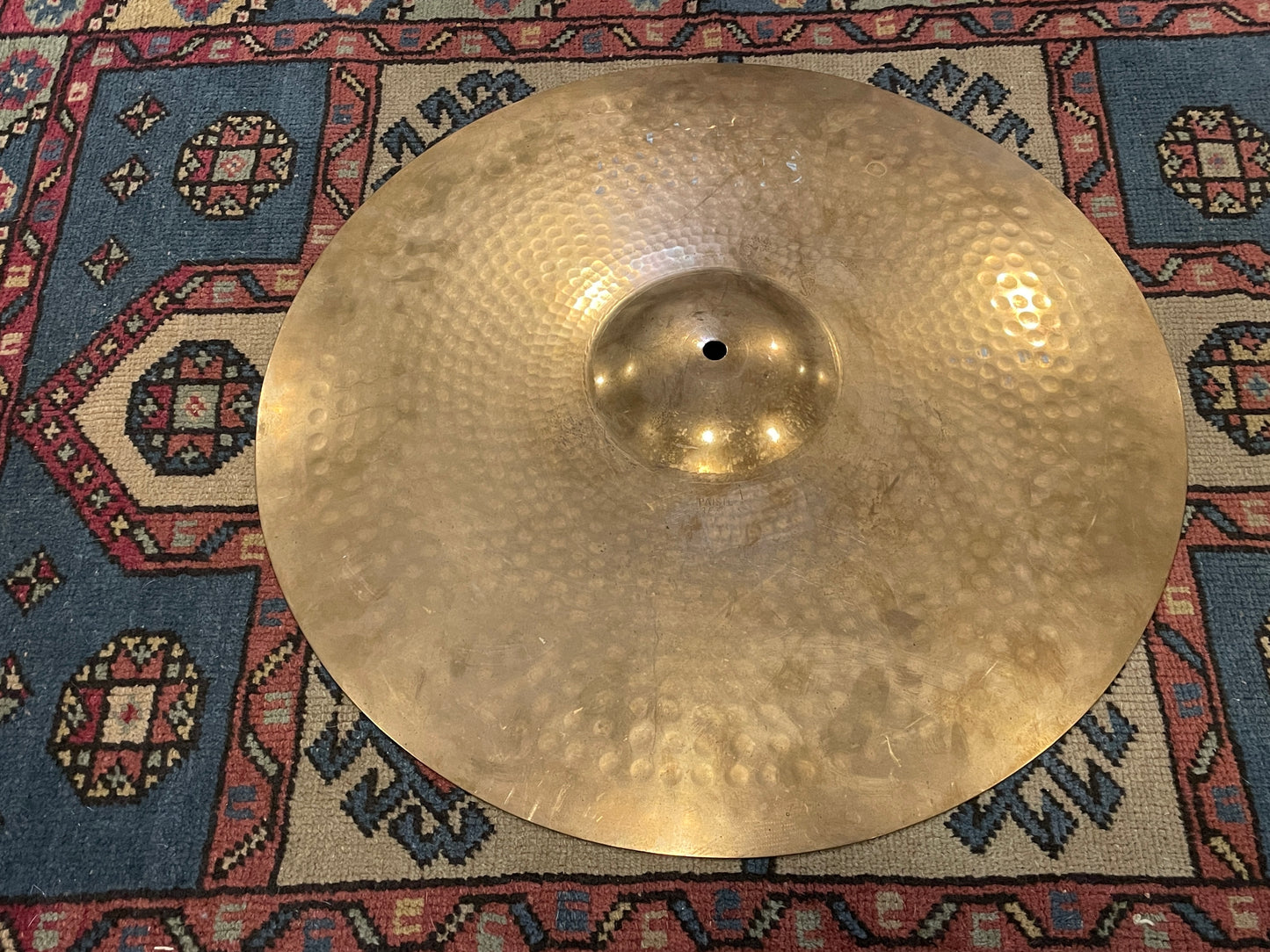 Vintage 21" Paiste 1983 Rude Ride / Crash Cymbal 2854g *Video Demo*