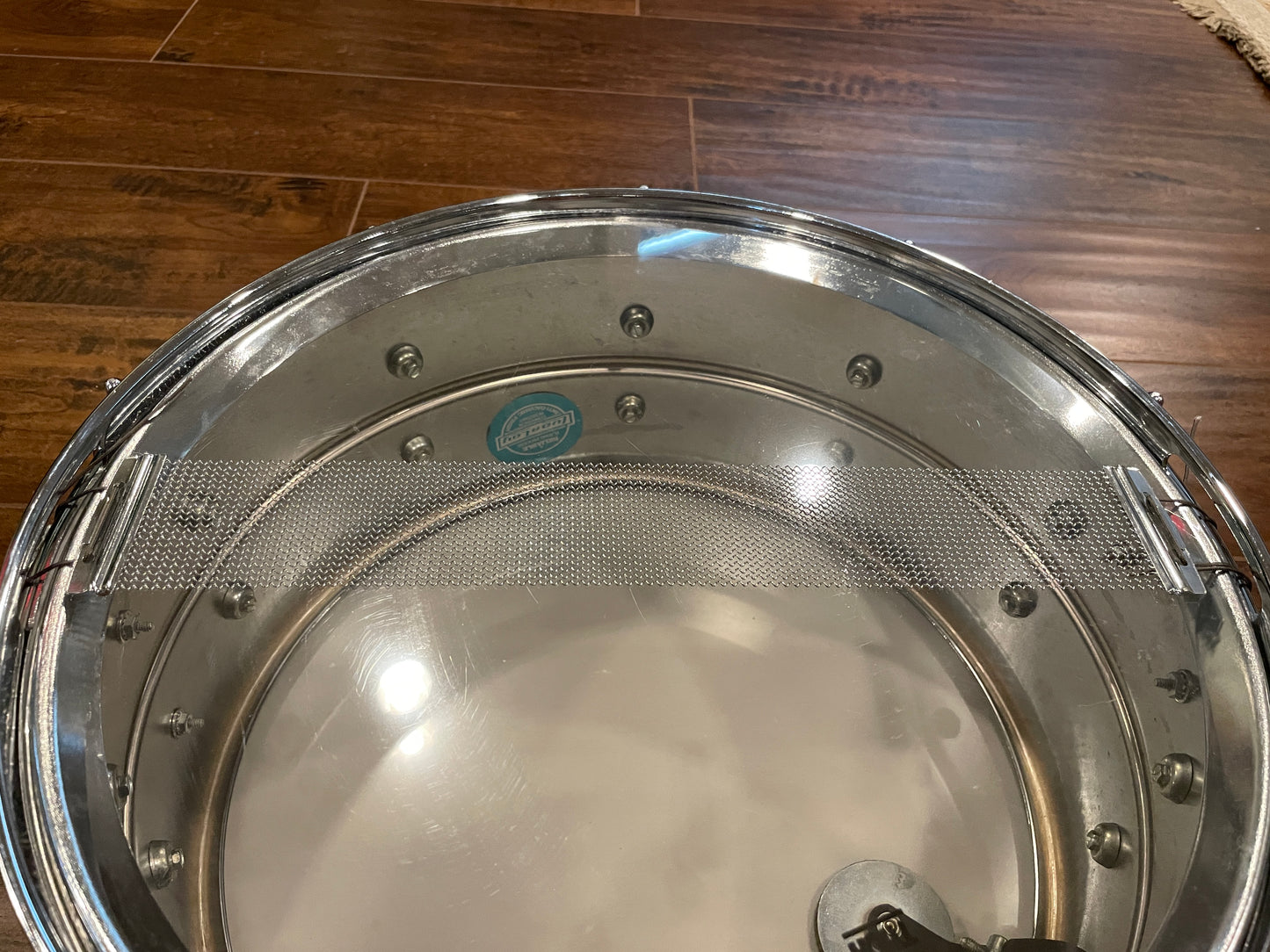 1970s-1980s Ludwig 6.5x14 LM402 Supraphonic Snare Drum