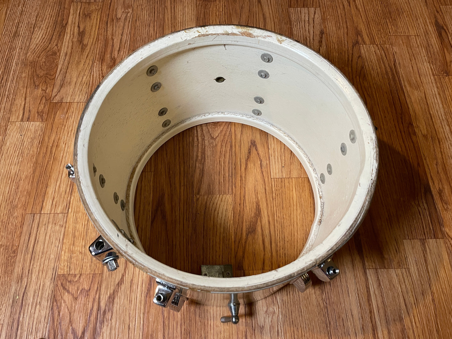 1966 Ludwig Jazzette Silver Sparkle Drum Set 12x18/12/14