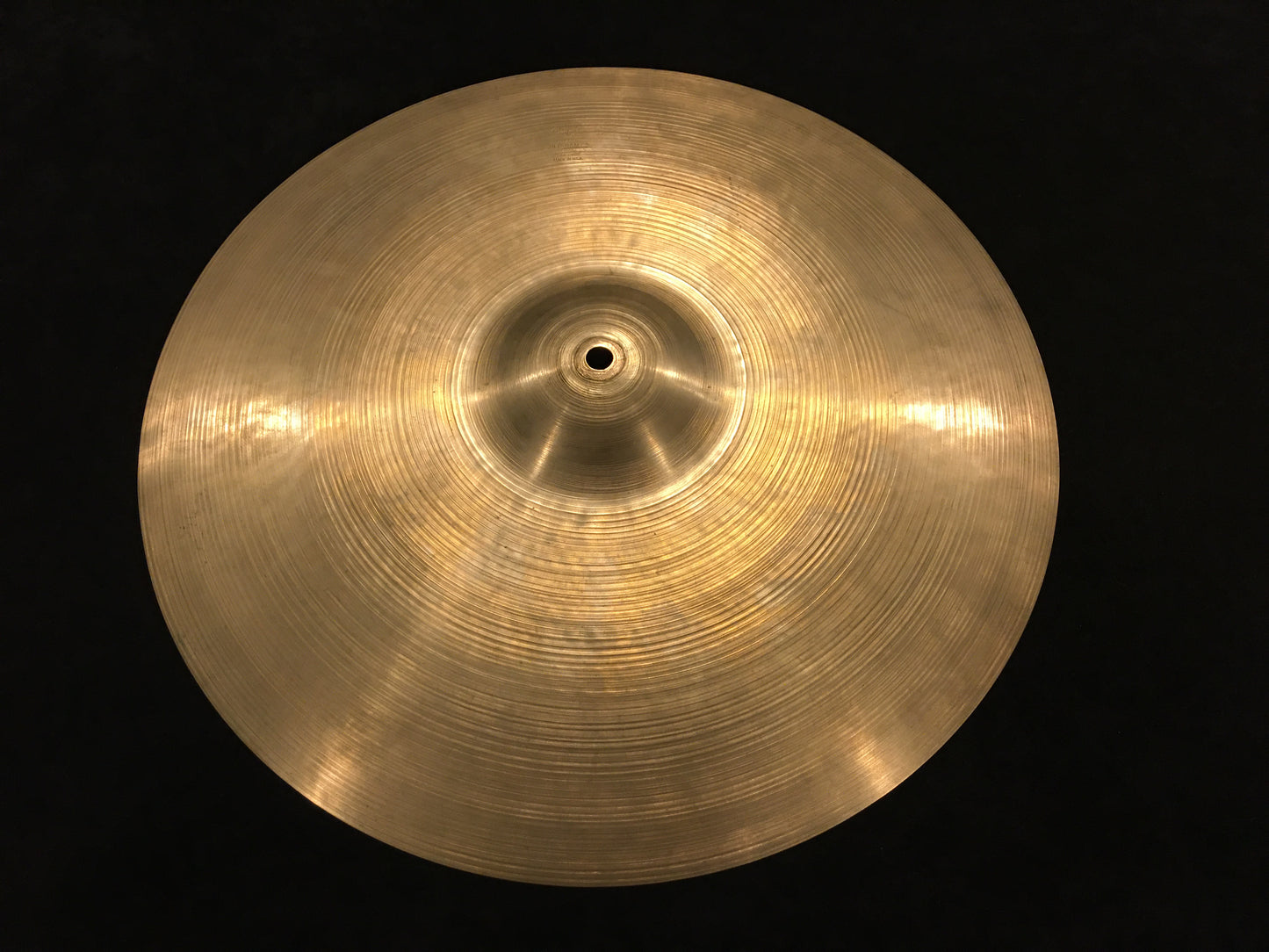 18" Zildjian A 1950s Small Stamp Crash / Ride Cymbal 1606g #680 *Sound File*