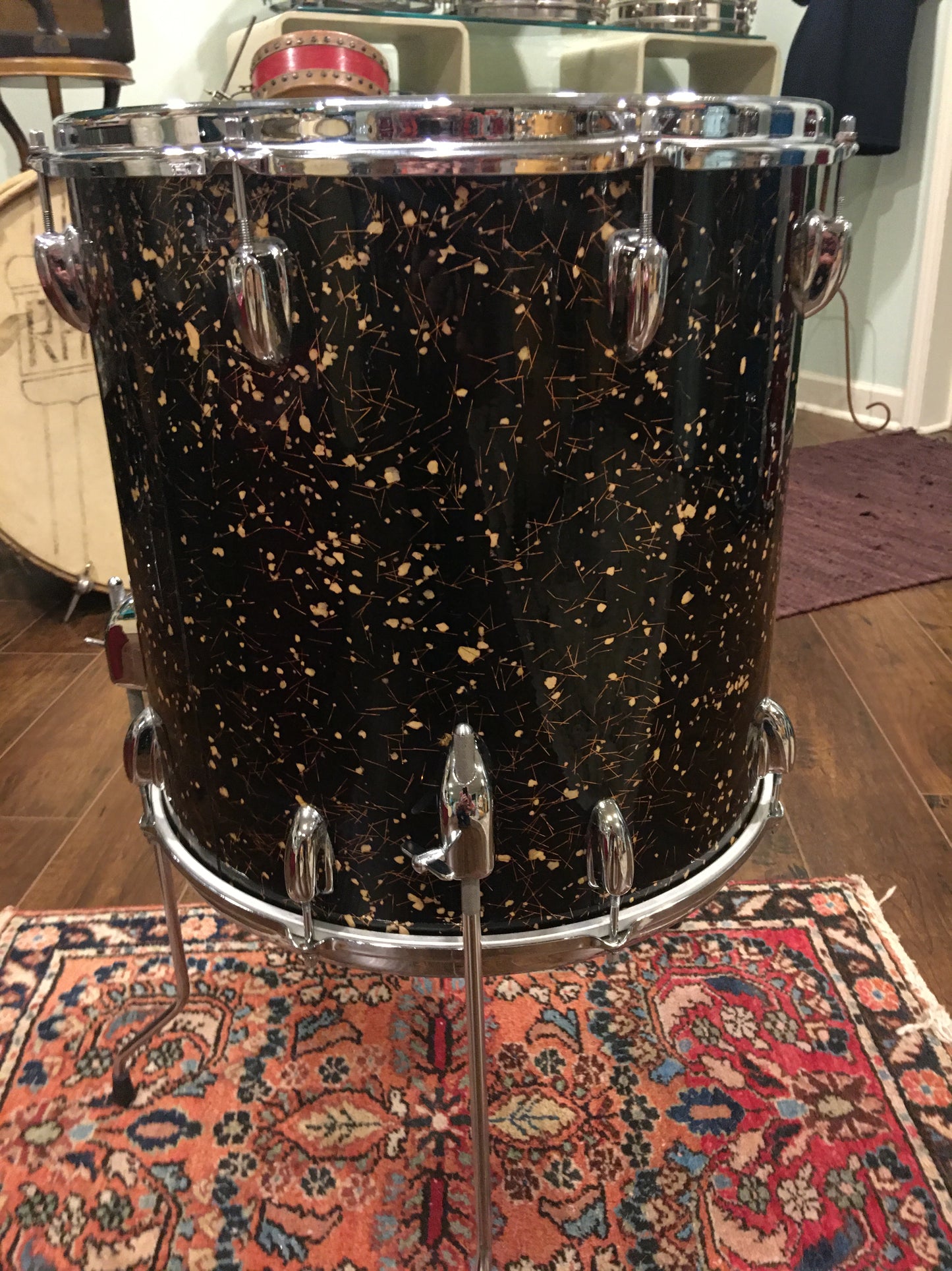 1960s Slingerland 16x16 Capri Pearl Floor Tom #2
