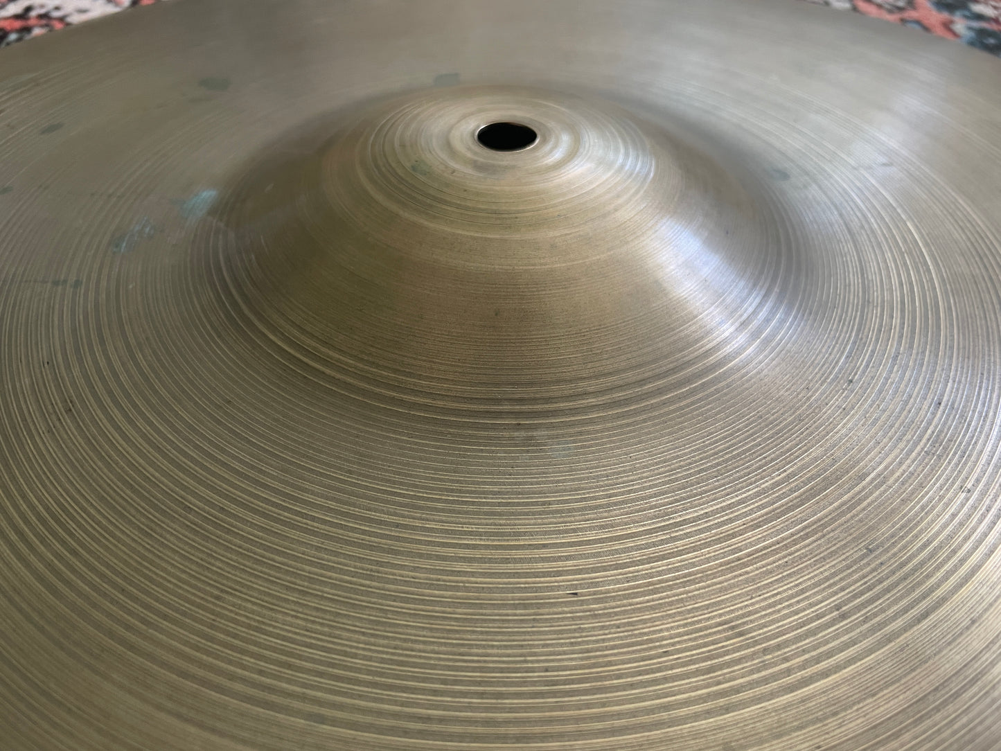 18" Zildjian A 1954-56 Large Block Stamp Crash Cymbal 1513g #796