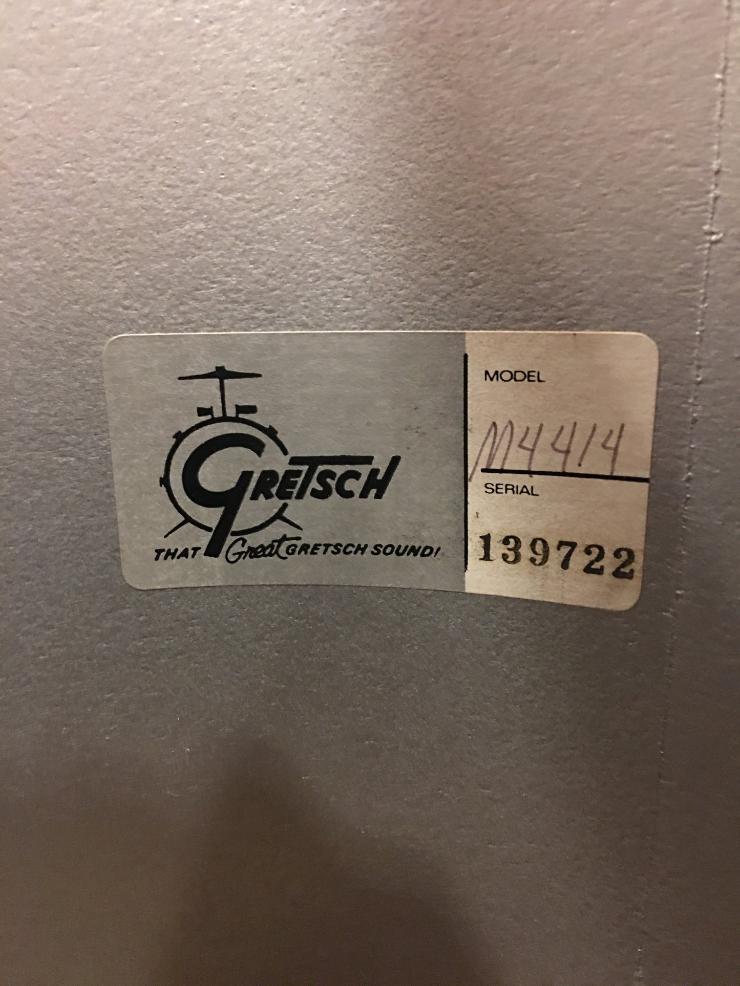 1982 Gretsch Square Badge 8x10 Virgin Tom Drum - Walnut Lacquer