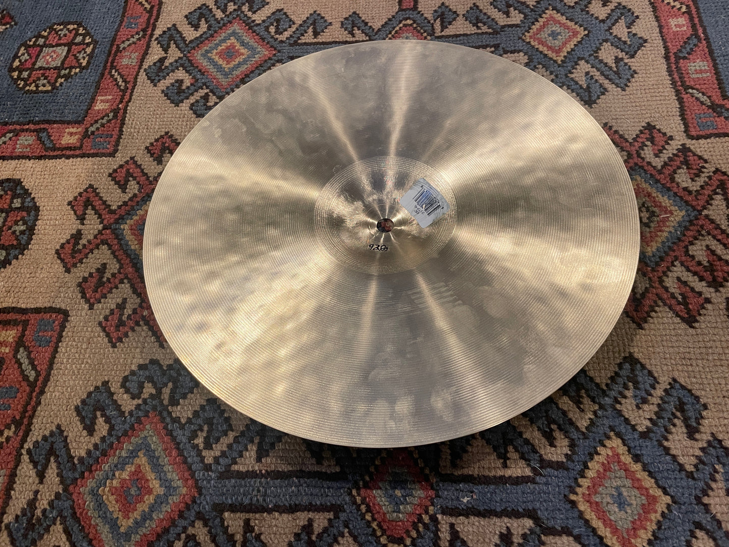 13" Zildjian K Hi-Hat Top Single Cymbal 928g K0821