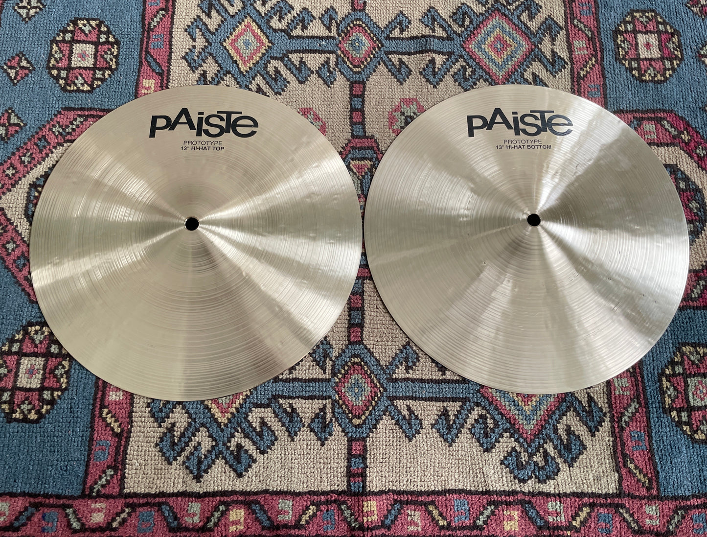 13" Paiste T20 Prototype Hi-Hat Cymbal Pair 846g/1088g