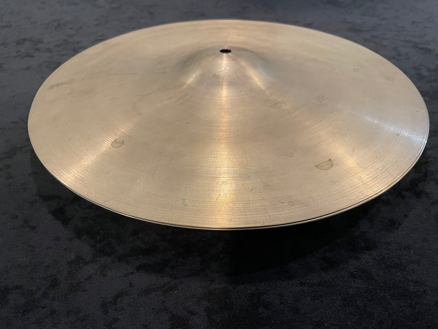 14" Vintage Pre-UFIP Made in Italy Hi-Hat Cymbal Pair 630g/818g #716