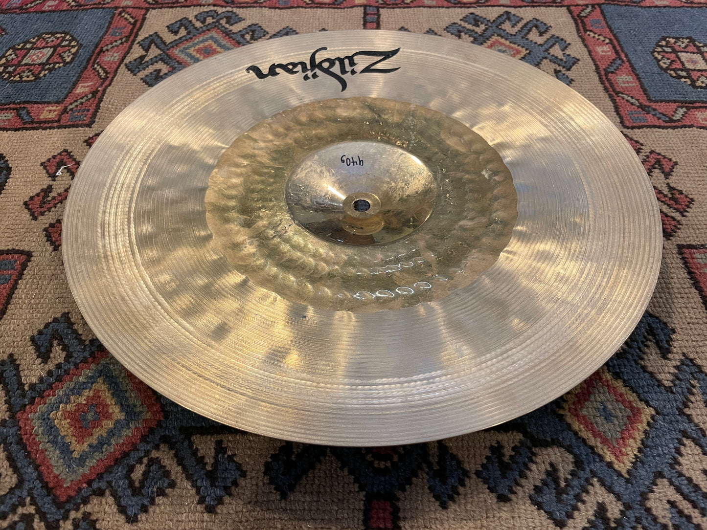 15" Zildjian K Custom Hybrid Trash Crash Cymbal 940g
