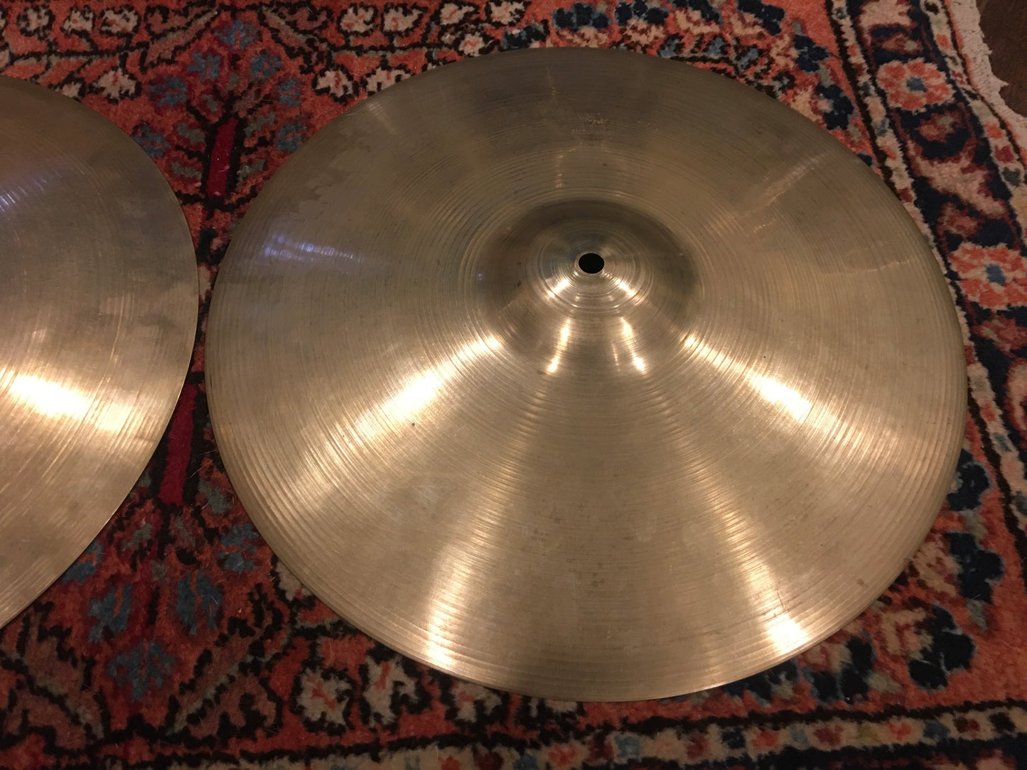 14" Zildjian A 1950s Hi-Hat Cymbals - Light and Amazing - 688/692g #613