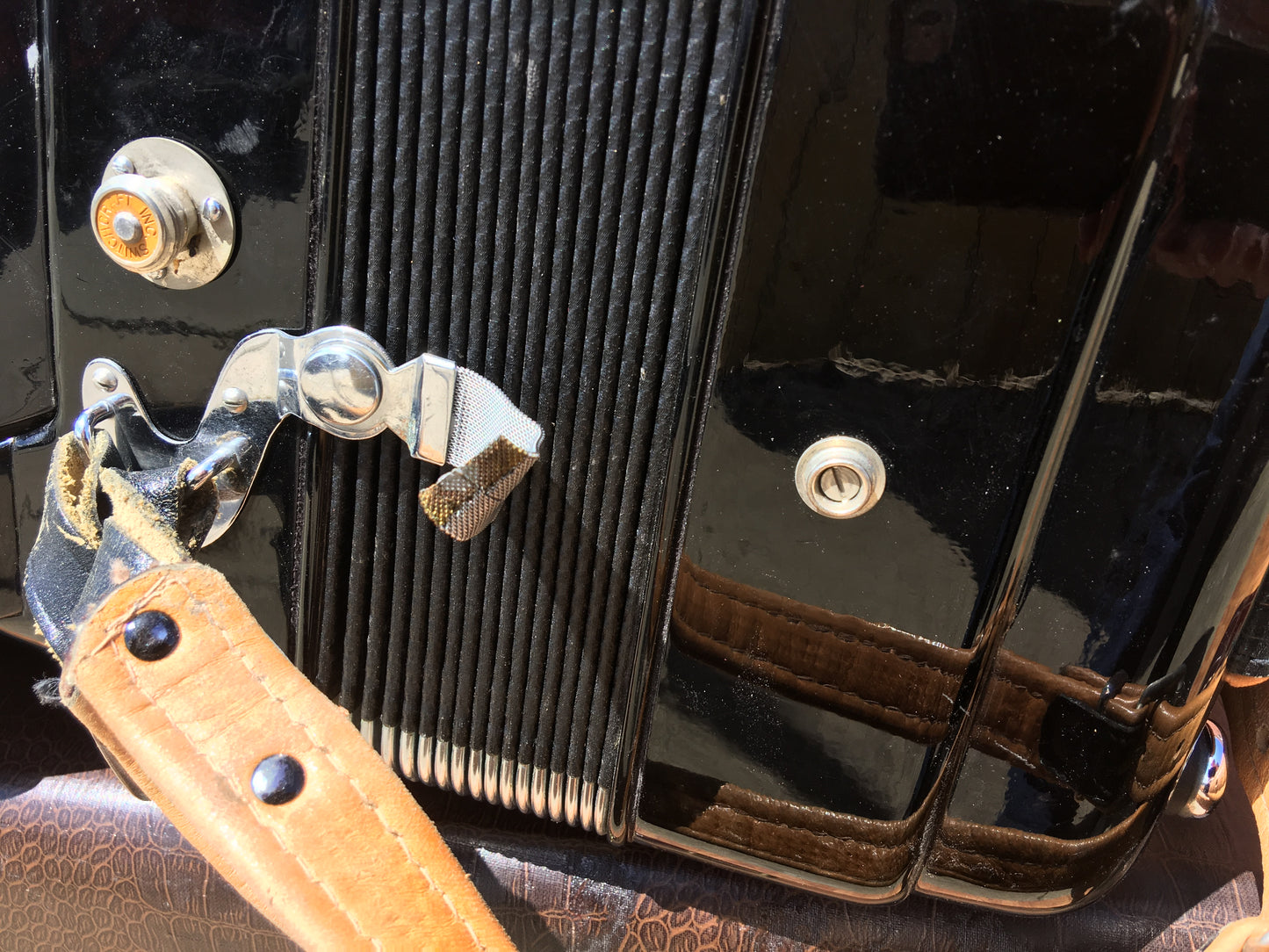 1950s Regent Accordion Made In Italy W/ Original Hard Case