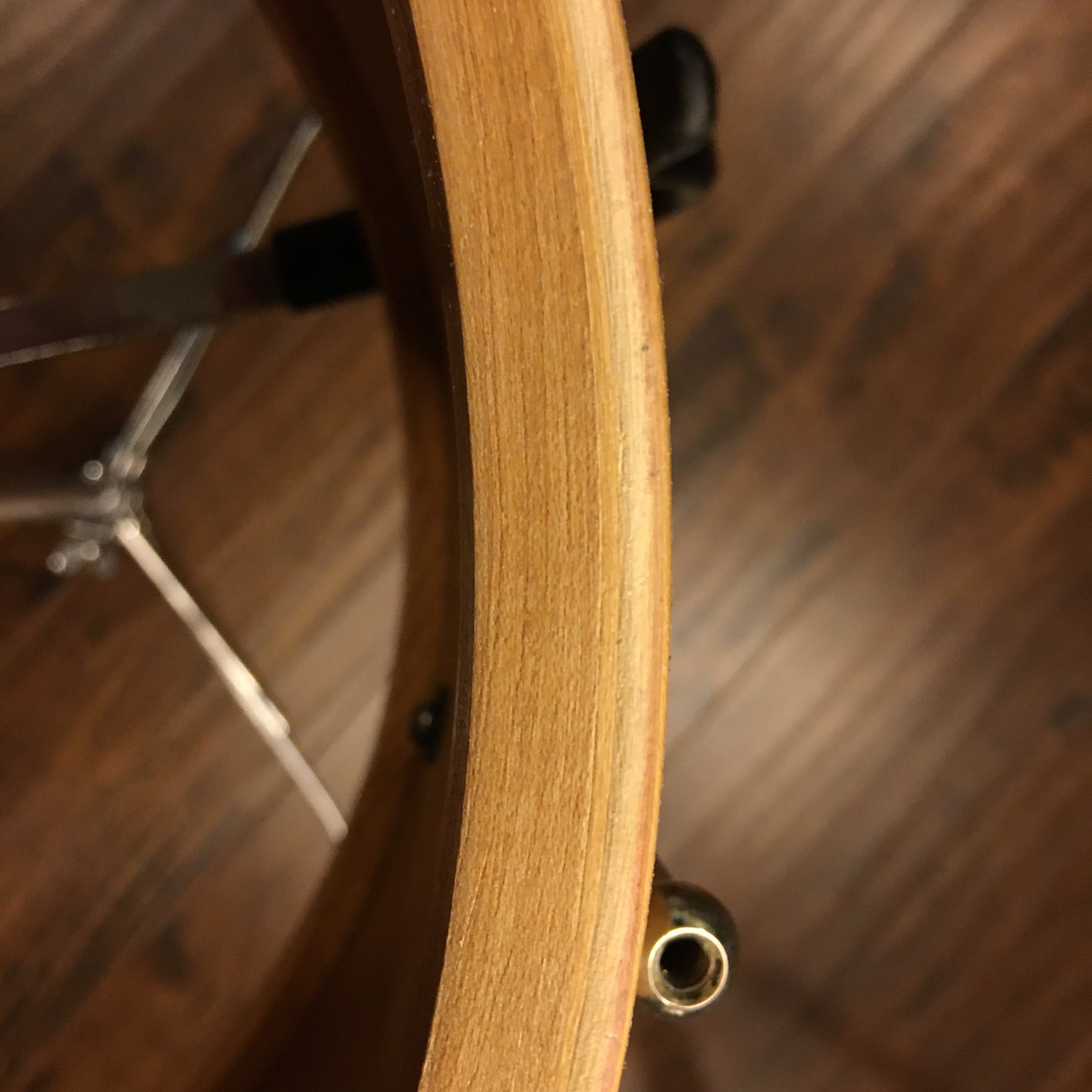 1946 Ludwig Pioneer 6.5x14 8 Lug Snare Drum Natural Maple