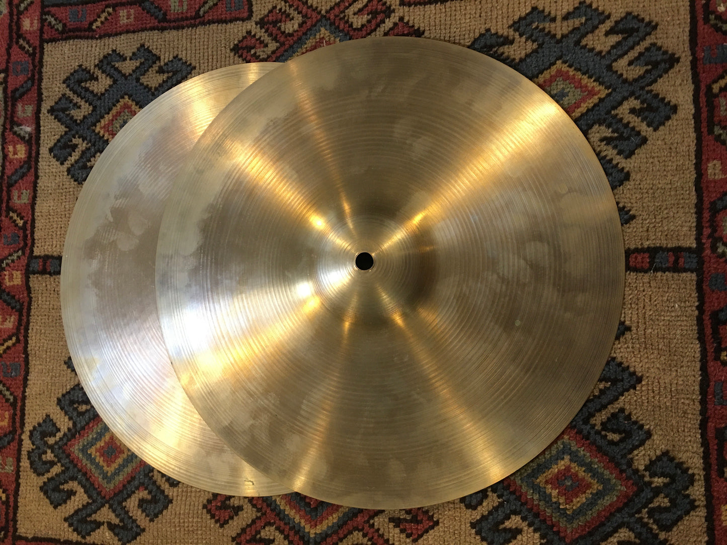 14" Zildjian A 1950s Hi-Hat Cymbal Set 756g/842g #659