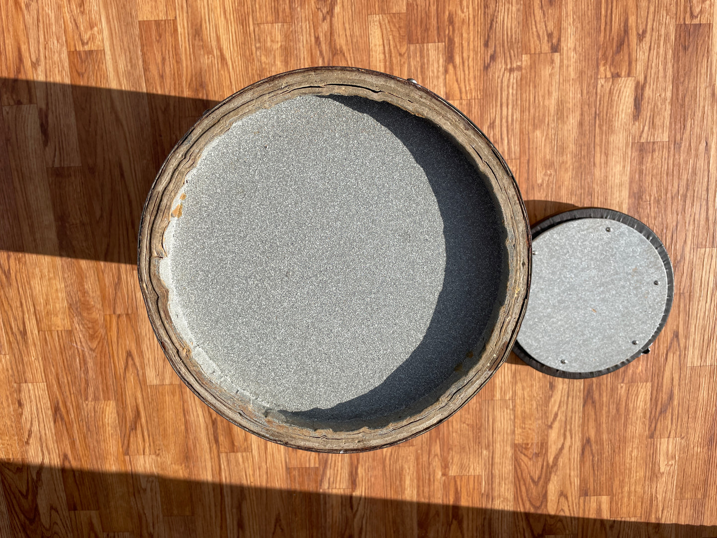 Rogers Swivo-Era Canister Throne New England White Script Logo