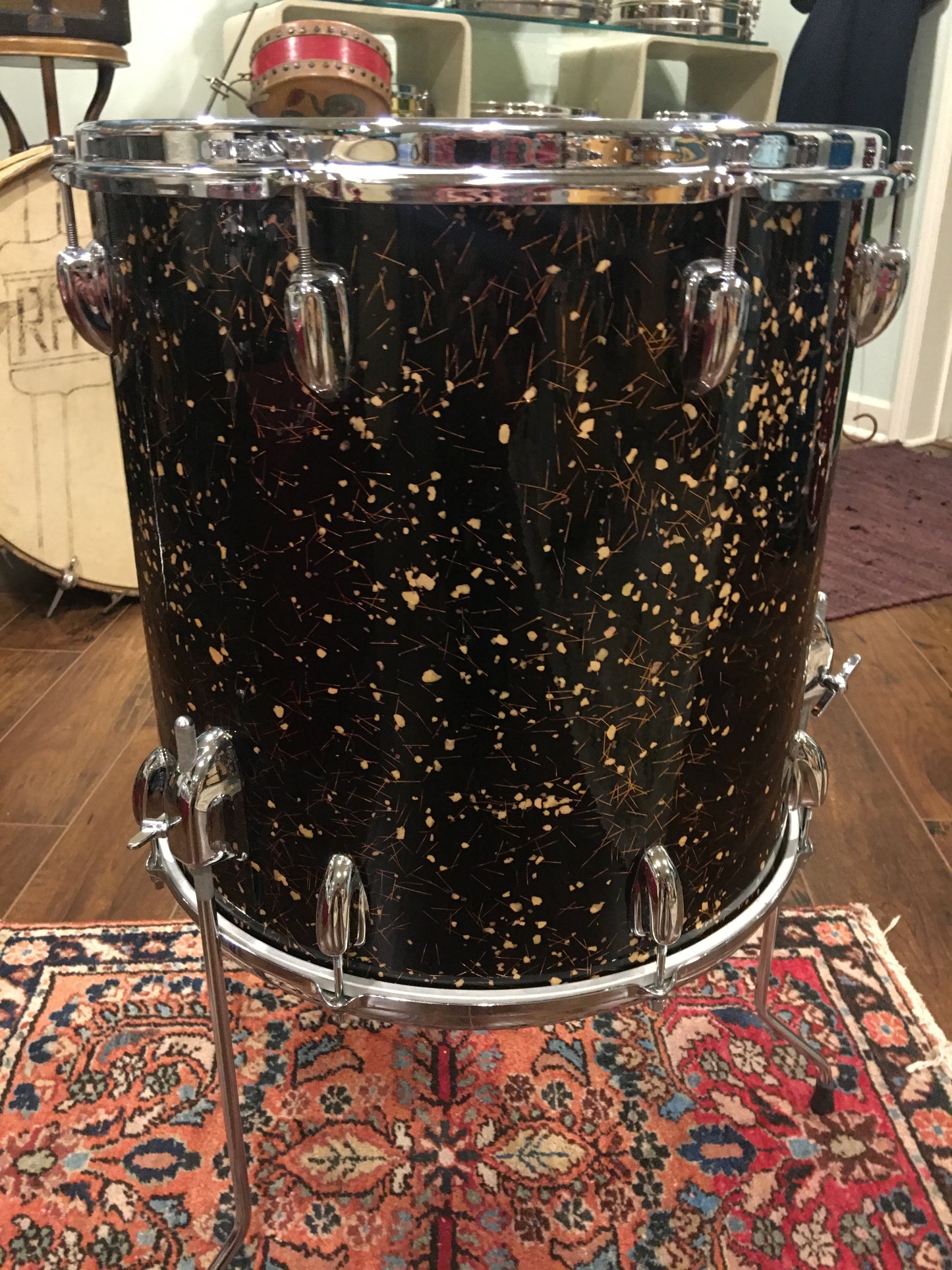 1960s Slingerland 16x16 Capri Pearl Floor Tom #2